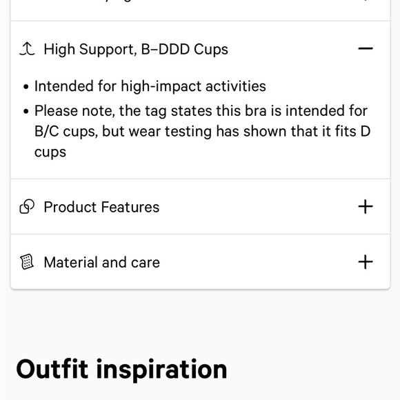 NEW with Tags Lululemon Energy Bra High Support Sz 32B - Picture 9 of 9